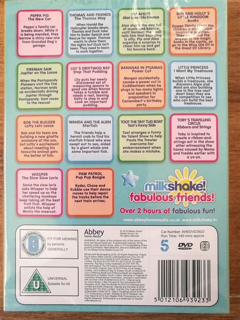 A Day In This Dads Life Milkshake Fabulous Friends Dvd Review