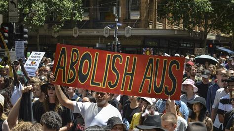 Thousands Gather To Protest Australia Day Sky News Australia