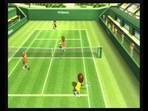 Wii Sports Tennis Skills Youtube