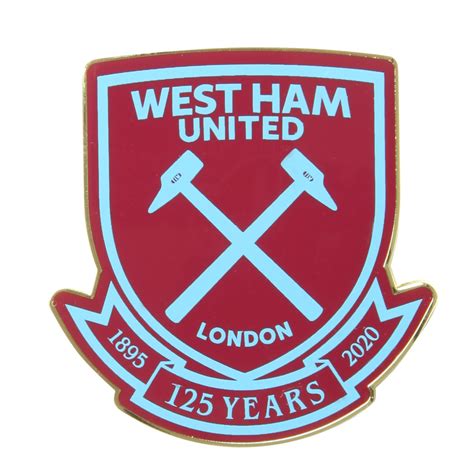 Herrin Egoismus 100 Jahre West Ham United Badge Detailliert Abgelaufen