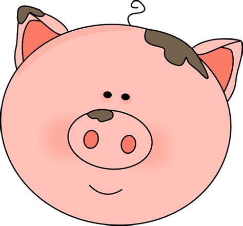 Funny Piggy Face Cartoon Clipart Best