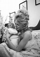 Brigitte with her newborn son Nicolas, 1960. | Brigitte bardot ...