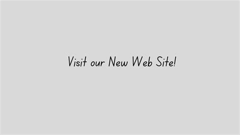 Visit Our New Web Site Youtube