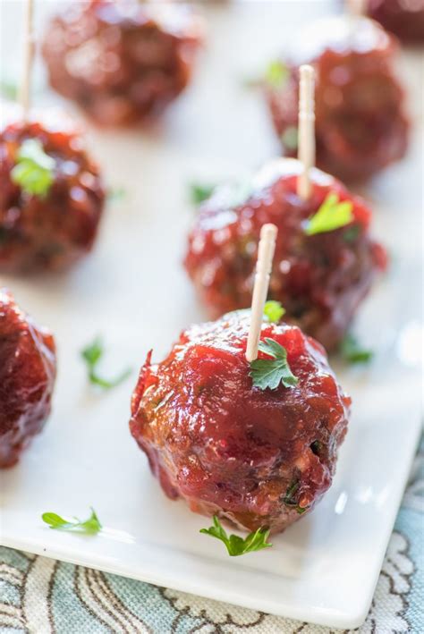 Spicy Cranberry Meatballs Recipe Almost Supermom