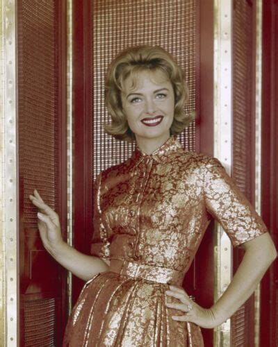 Donna Reed Star Of The Donna Reed Show Poses In Gold Dress 24x30 Inch