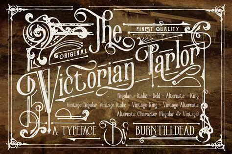 Victorian Parlor Font Fontspace