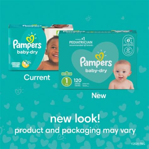 Pampers Baby Dry Size 1 Diapers 204 Ct Jay C Food Stores