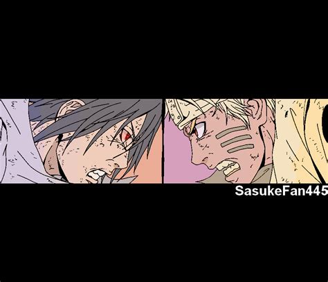 Naruto 695 Naruto Vs Sasuke The Ultimate Clash By Sasukefan445 On