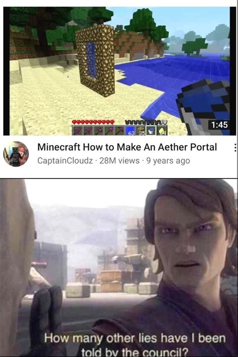 Minecraft How To Make An Aether Portal CaptainCloudz Views 9 Years Ago