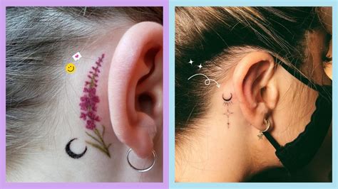 List These Best Behind The Ear Tattoo Designs To Try