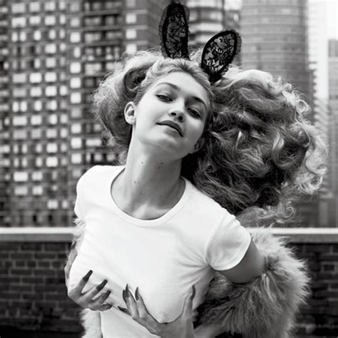 Gigi Hadid Shows Off Serious Nipple Action In Latest Photo Shoot E Online Uk