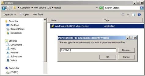 [Tool] Microsoft File Checksum Integrity Verifier