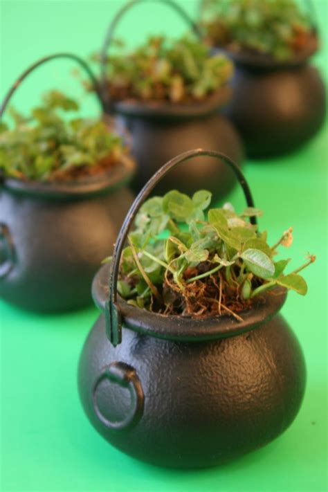 Leprechaun and st patrick's day small decorations for potted. Top 10 Beautiful Home Decor Ideas Inspired by St. Patrick ...