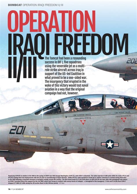 Aviation Specials Magazine F 14 Bombcat Back Issue