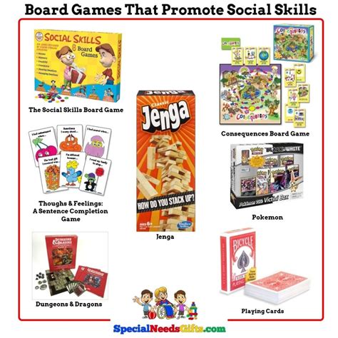 Special Needs Ts Board Games That Promote Social Skills