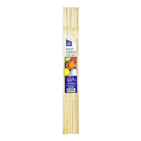 12 In Wooden Paint Stick For Crafting 1 Gallon 10 Pack Hdps 10 The