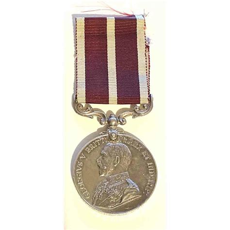 Meritorious Service Medal To Caht Saf Liverpool Medals