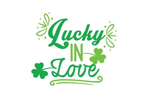 Lucky In Love Graphic By Thelucky · Creative Fabrica