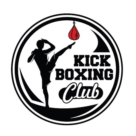 Premium Vector Kick Boxing And Martial Arts Logo
