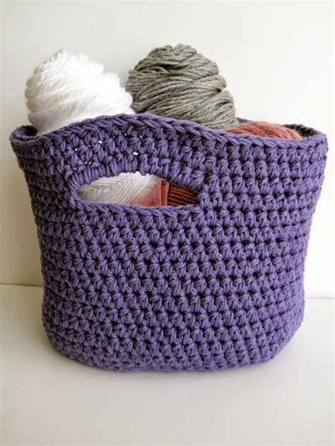 Crochet Storage Basket Pattern - How to Make A Crochet Basket