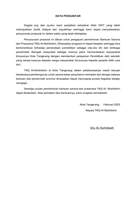 Kata Pengantar Penelitian - Homecare24