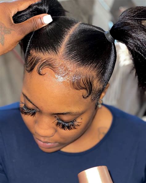 Ponytail Hairstyles With Edges Hairstyles6h