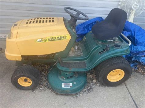 Best Yard Man Riding Lawn Mower For Sale In Peoria Illinois For 2023