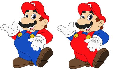 A Tale Of Two Marios Retro Vs New By Waybig101 On Deviantart