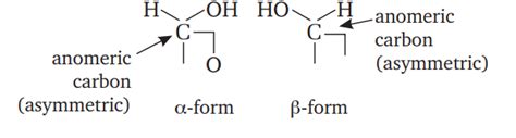 The Monosaccharides Having Anomeric Carbon Atom Are