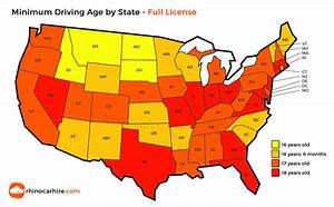 Minimum Driving Age By State Us Driving Age Rhinocarhire Com