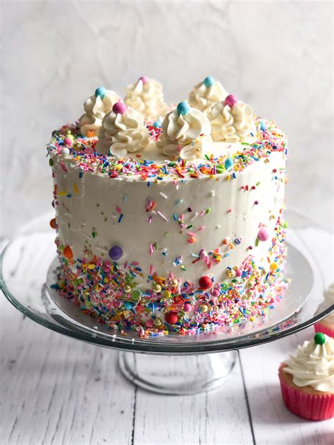 Putting Sprinkles Up The Side Of A Cake Is So Much Harder Than It Looks
