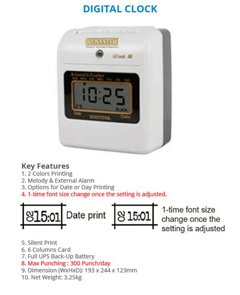 Maybe you would like to learn more about one of these? Time Clock Machine, Rack & Punch Card | Kuching Office Supplier - Flexxo