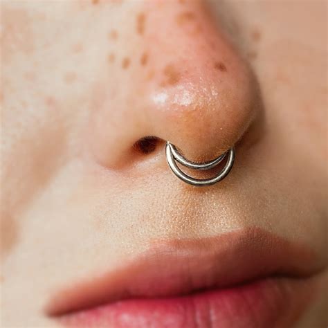 10 Most Common Types Of Nose Rings Faux Nose Rings Hoops Set 40 Pcs