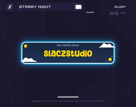 Animated Twitch Stream Overlay Package Twitch Panels Etsy