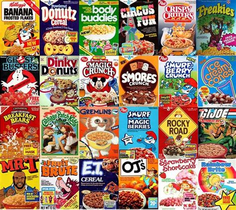 The Garbage Cereals That Were Fed To Us In The 80s Breakfast Bears