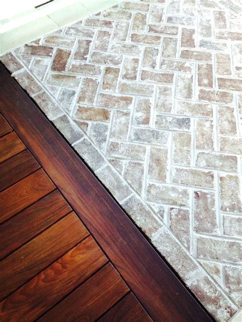 Image Result For Brick Ceramic Tile In Kitchen Floor Brick Flooring