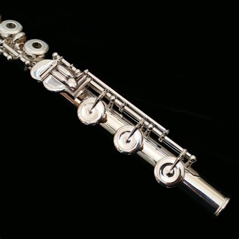Pearl Quantz Vigore Solid Silver Flute W 3k Gold Lip Free Piccolo
