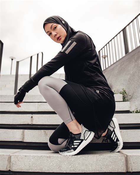 Introducing The Adidas Workout Hijab Fashion Breed