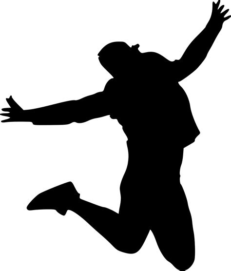 Jump Silhouette Png Free Download Png All Png All