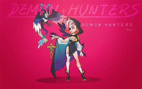 ArtStation - DEMON HUNTERS_OWLEY