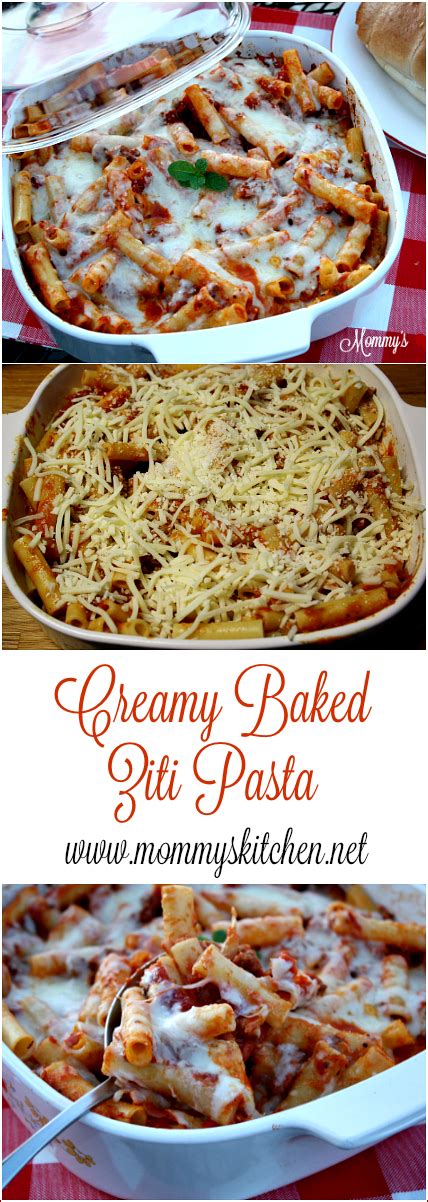 Mommys Kitchen Recipes From My Texas Kitchen Creamy Baked Ziti Is A