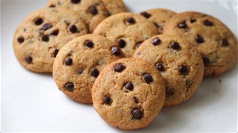 Eggless Chocolate Chip Cookies Recipe Youtube