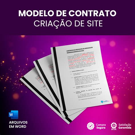 Modelo de Contrato Criação de Site Luiz Fernandes Hotmart