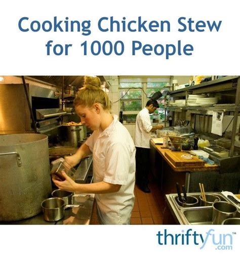 What's not to love about chicken? Cooking Chicken Stew for 1000 People in 2020 | How to cook ...