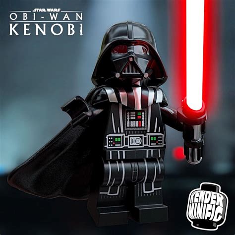 My Custom Lego Darth Vader Minifigure Rstarwarskenobi