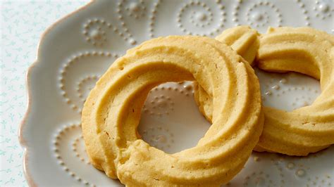Add the yogurt , vanilla and salt, and mix until incorporated. Danish Butter Cookies Recipe | PBS Food