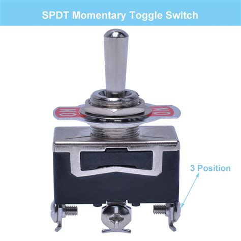 Buy Podoy Momentary Switch Toggle Rocker Heavy Duty With Boot For 15a