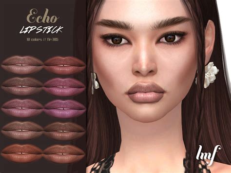 IMF Echo Lipstick N Created For The Sims Emily CC Finds