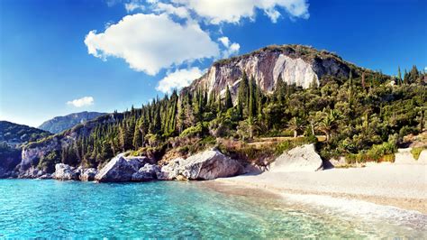 Explore Corfu Hidden Beaches By Sailing Yachts And Boats Ionian Islands