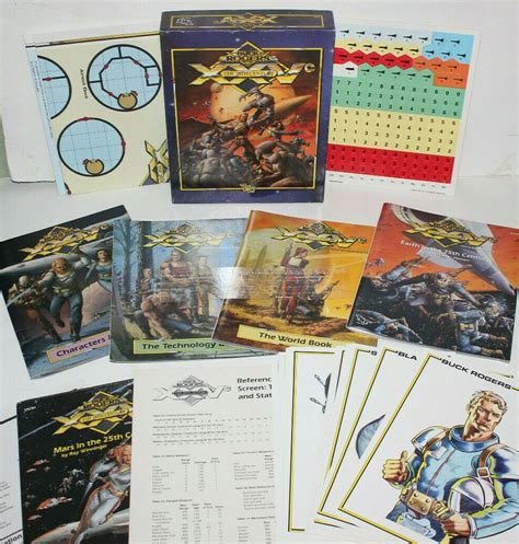 Buck Rogers The 25th Century Rpg 1990 Tsr Game 3562 Unpunched For Sale